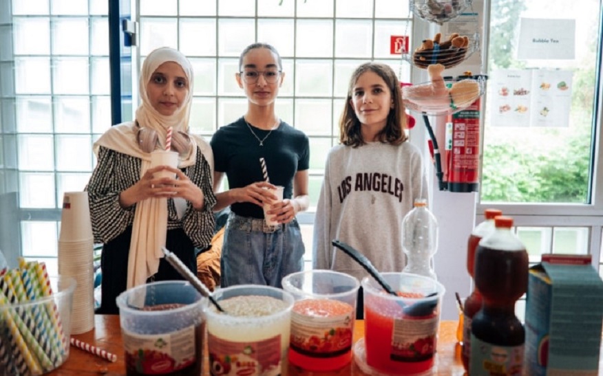 Bubble-Tea bei der 6er Party im JuZ.