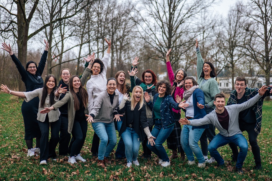 Foto der Mitarbeiterinnen und Mitarbeiter der Abteilung Jugend