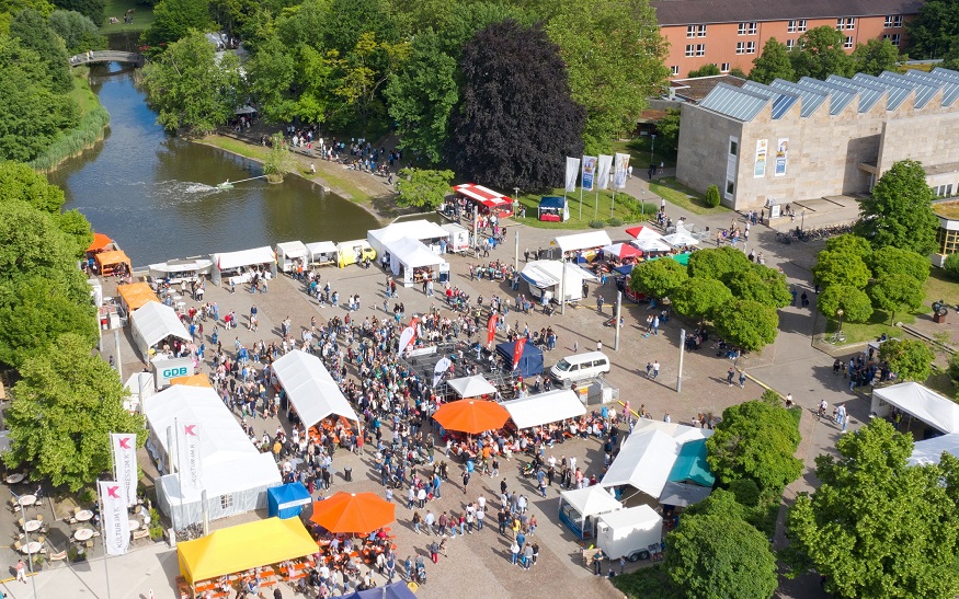 Die Kornwestheimer Tage finden wieder auf dem Marktplatz und im Salamander-Stadtpark statt. 